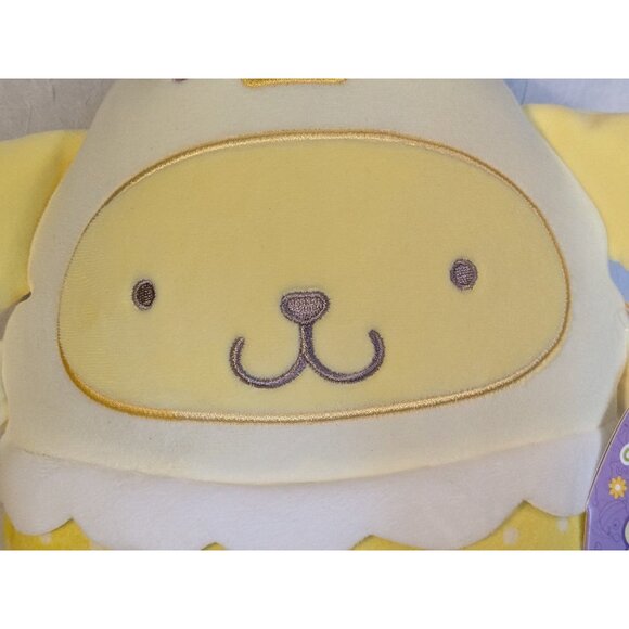 NWT Sanrio Pompompurin Plushie Squishmallows Easter Chick Hat 10" Stuffed Animal - Picture 13 of 16